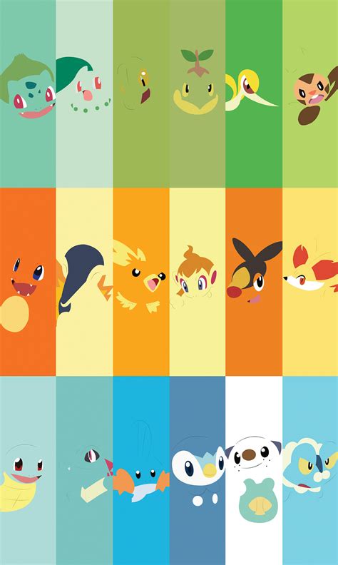 fanart pokemon Starters on Behance