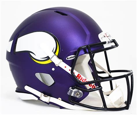 Minnesota Vikings Helmet Riddell Authentic Full Size Speed Style ...