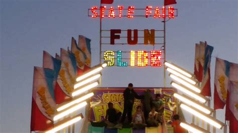 Fun slide - Cal Expo State Fair 2016 - YouTube