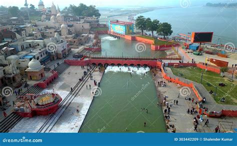 Ayodhya Drone View Shri Ram Mandir, Shri Hanuman Garhi Mandir, Lata ...