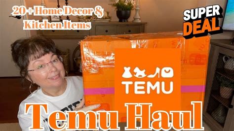 Temu Haul | 20+ Temu Decor | Kitchen Haul - YouTube