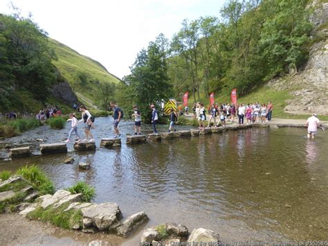 Easy Walk to the Dovedale Stepping Stones from the Car Park | Walks in the Peak District - White ...