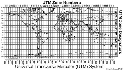 Universal Transverse Mercator (UTM) Projection – Geohub