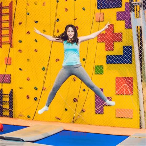 Trampoline Park, For Indoor Play Area at Rs 1100/sq ft in Pune | ID: 20978403773