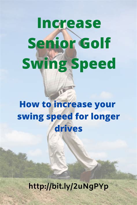 How to Increase Senior Golf Swing Speed is on many seniors mind as they ...