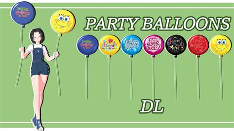 [DL] Party Balloons by Freya-Vhal on DeviantArt