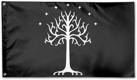 Amazon.com : NPZBHoney3x5 White Tree of Gondor Flag 3' X 5' Ft Banner Breeze Flag : Garden & Outdoor