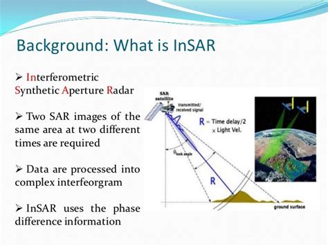 PERSISTENT SCATTERER SAR INTERFEROMETRY APPLICATION.pptx