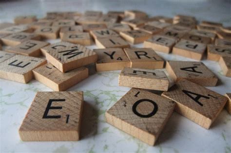 5 Creative Crafting Projects Using Scrabble Tiles | Spelling word games, Learn french, Word games