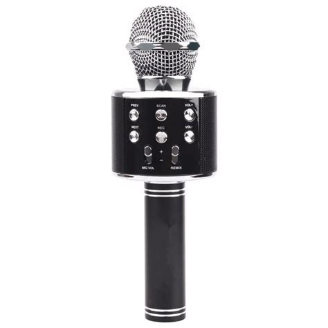 Wireless Bluetooth Karaoke Ws858 Microphone Speaker Portable Handheld ...