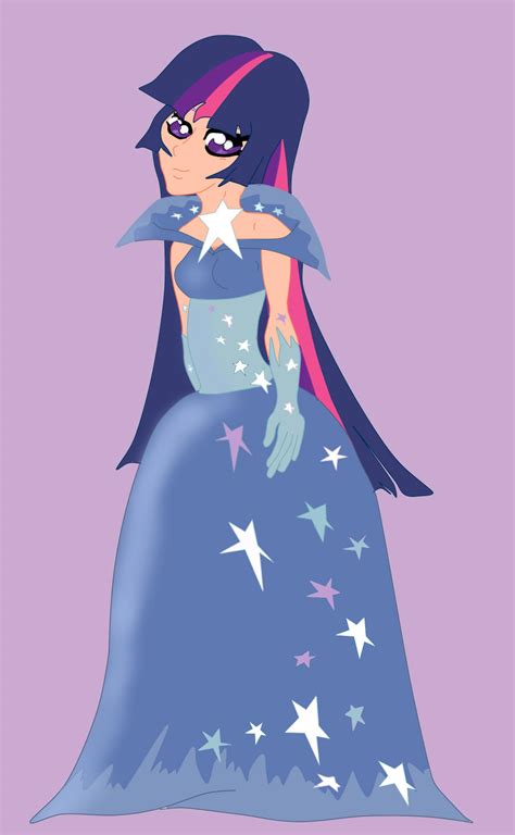 Twilight Sparkle Human Form in her Gala Outfit by Ayearie on DeviantArt