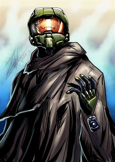 Halo 5 chief speedpainting by WinterSpectrum on DeviantArt