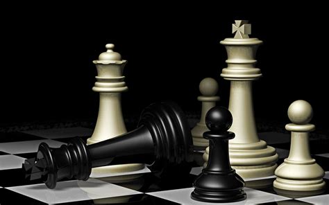 🔥 Download Wallpaper Chess King Checkmate Pawn Win Desktop 3d by ...