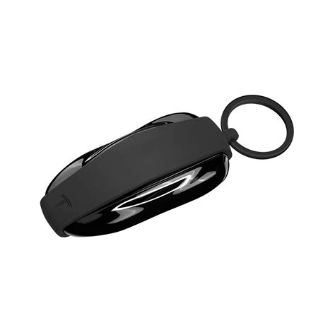 Silicone Keychain black Tesla Model X - Etsy