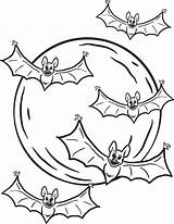 Printable Halloween Bats Coloring Page For Kids 1 – SupplyMe sketch template