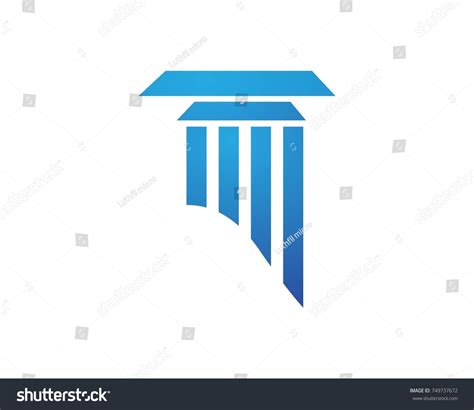 Pillar Logo Stock Vector (Royalty Free) 749737672 | Shutterstock