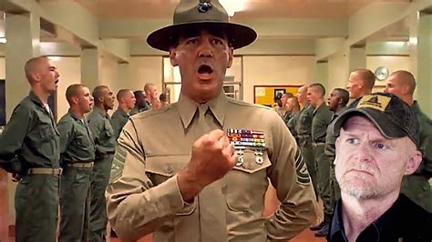 Gunnery Sgt Hartman - R. Lee Ermey Classic Interview (Marine Reacts) - YouTube