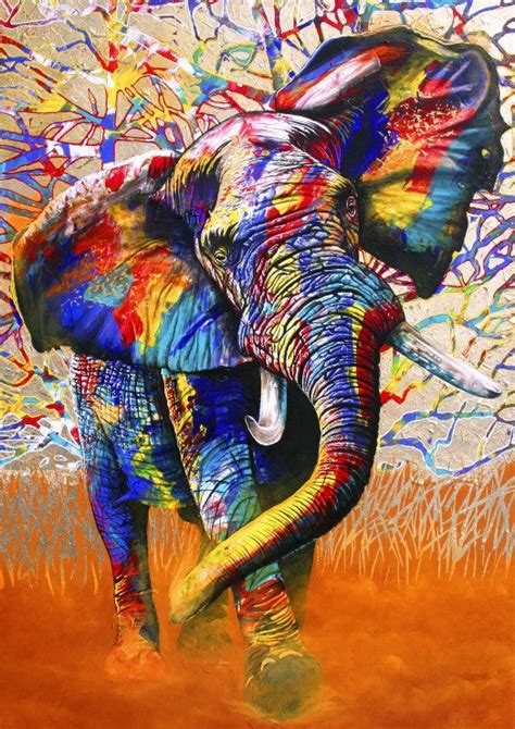 African Bull Elephant - Animals Paint By Numbers – Numeral Paint