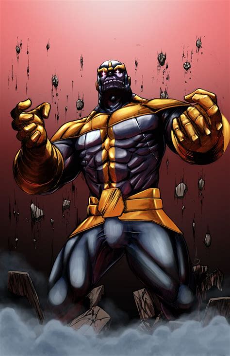 Thanos is a fictional character, a supervillan in the Marvel Comic universe. Created by Jim ...