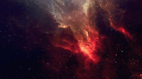 3840x2160px | free download | HD wallpaper: red and gray galaxy, space ...