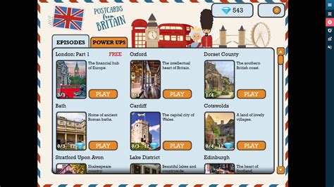 Postcards from Britain | Free Online Hidden Object Game | Pogo