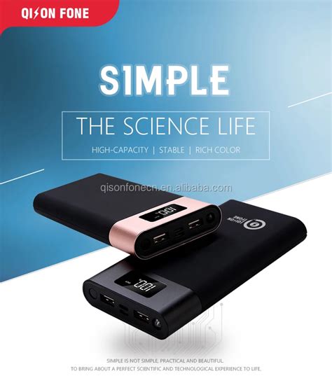 High Capacity Smart Power Bank 20000mah - Buy High Capacity Power Bank ...