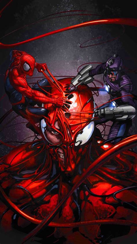 Spider Man And Carnage Wallpaper - iXpap