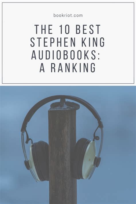 The 10 Best Stephen King Audiobooks, A Ranking | Book Riot