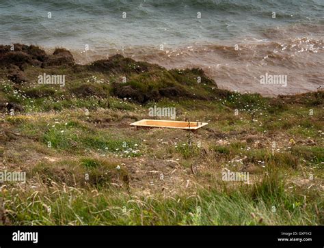 Coastal erosion, near Brighstone, Isle of Wight Stock Photo - Alamy