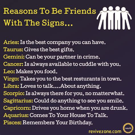 friends, zodiac signs, aries, taurus, gemini, cancer, leo, virgo, libra ...