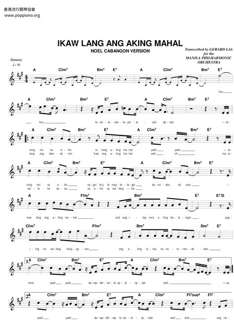 VST & Co.-Ikaw Ang Aking Mahal Sheet Music pdf, - Free Score Download ★