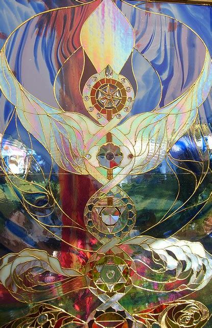 Chakras | This was part of a stained glass altar piece in th… | Flickr