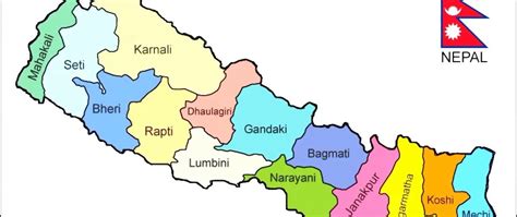 Map of Nepal with District, High Resolution Map of Nepal with District ...