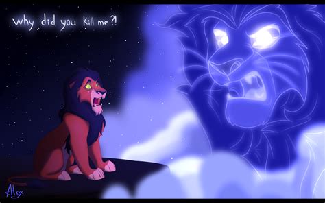 Mufasa's ghost by NightlyPhantom on DeviantArt