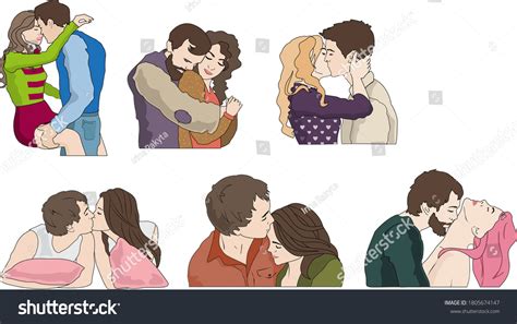 Neck Kissing: Over 623 Royalty-Free Licensable Stock Illustrations & Drawings | Shutterstock