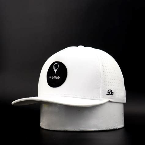 Customized Baseball Cap In Bulk 5 Panel Golf Caps With Pvc Logo Hydro Waterproof Perfomance ...