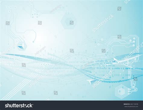 Circuit Board Vector Background Stock Vector (Royalty Free) 402118378