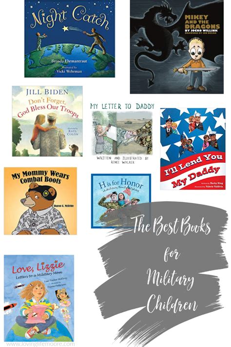 8 of the best books for military children - Loving Life Moore