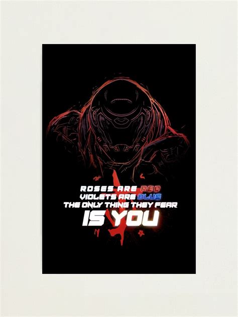 "The Only Thing They Fear Is You" Photographic Print by Burningfastre | Redbubble