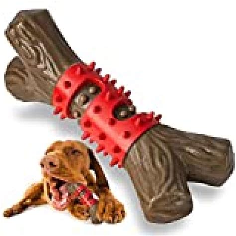 Tough Dog Toys Aggressive Chew Toys for Large Dogs, RANTOJOY Durable Dog Chew Toys for Medium ...