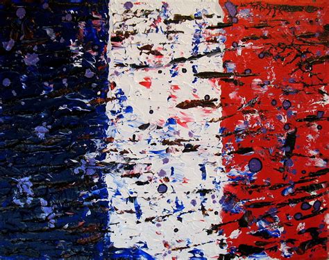 Viva La France Painting by Todd Monaghan