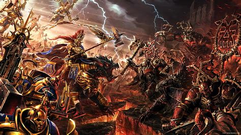 HD wallpaper: Warhammer, age of sigmar, no people, nature, backgrounds ...