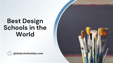 7 Best Design Schools in the World - Global Scholarships