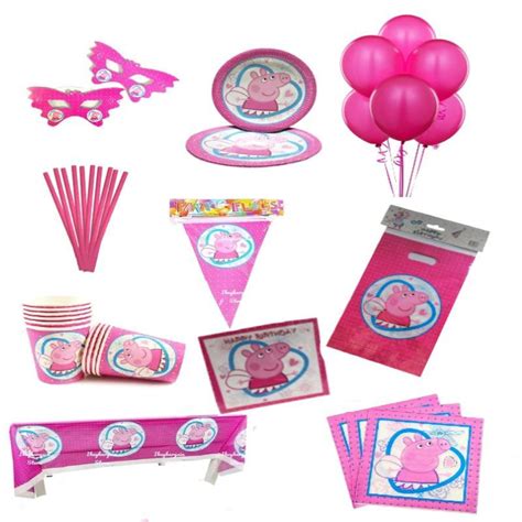 Peppa Pig Party Supplies 73 Piece | Shop Today. Get it Tomorrow ...