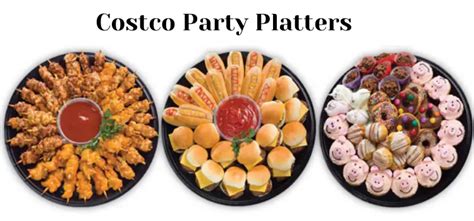 Costco Party Platters Menu Prices 2024