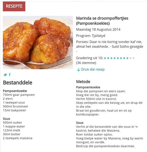 Pin by Madelein Dreyer on RSG resepte | African food, Recipes, South african recipes