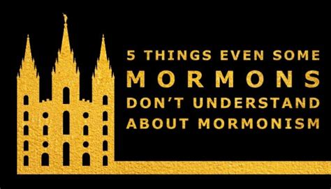 5 Things Even Some Mormons Don't Understand About Mormonism