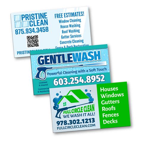 Business Card Magnets | Printing Services | WCR – WindowCleaner Print