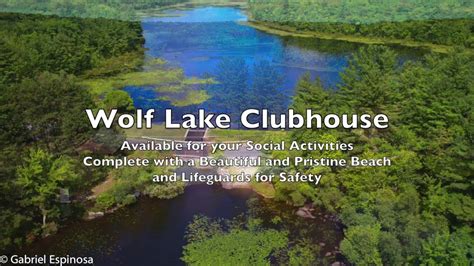 Wolf Lake Community, near Wurtsboro, NY - YouTube