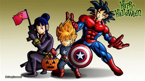 Halloween Dbz by Raineylamont on DeviantArt